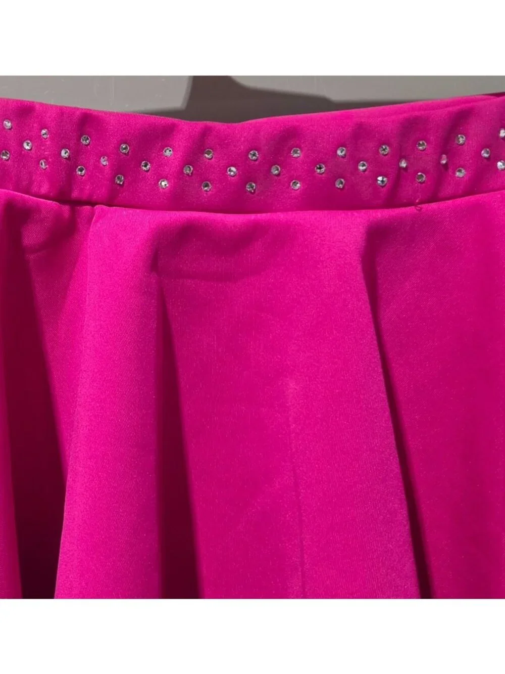 Weissman Elite Pink Pony Club Style 17580 2 Pc Performance Crop & Skirt Size MA